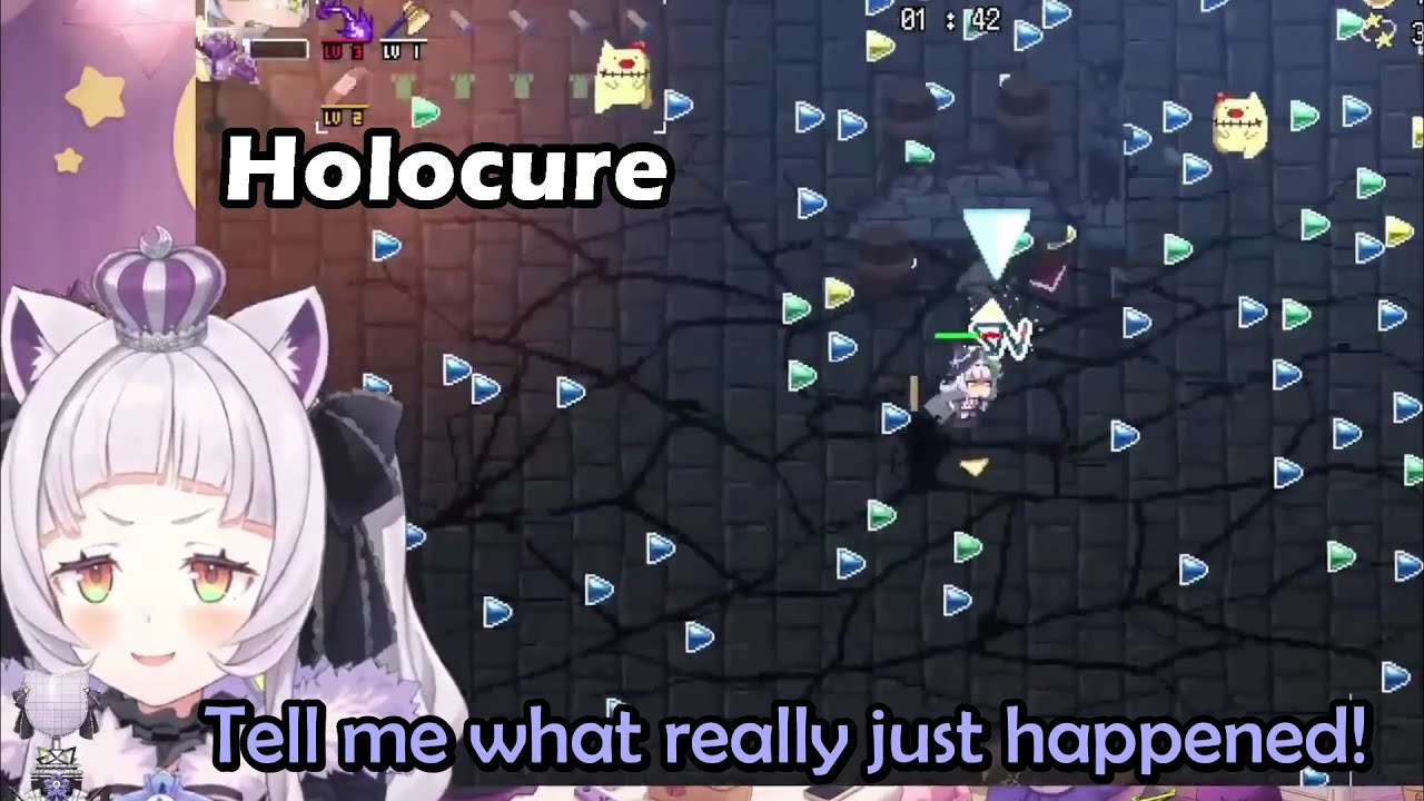 Shion's Reaction Playing As Herself & Experiencing HoloCure New Update for the First Time