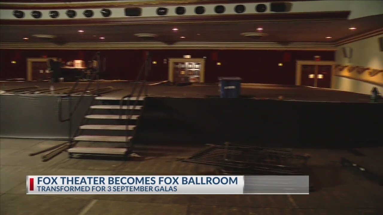 Fox Theater becomes Fox Ballroom for September galas