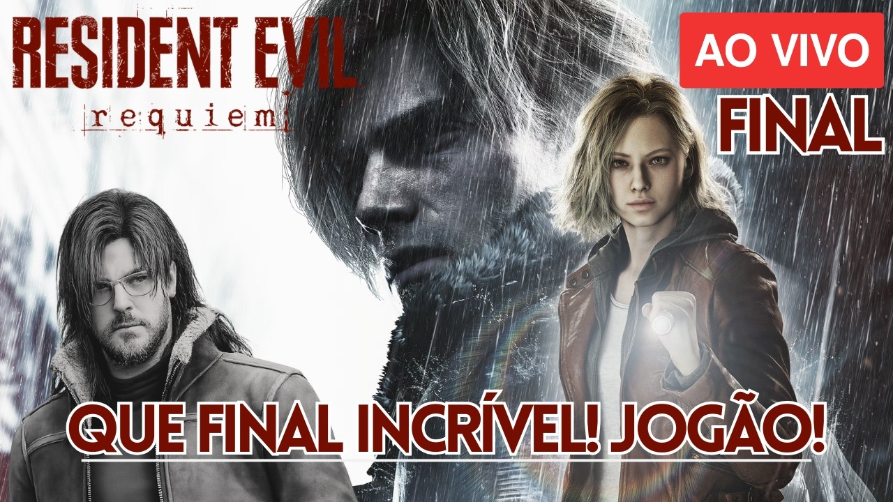 RESIDENT EVIL REQUIEM - Primeira Vez jogando | #leon  #residentevil  #pcgamer