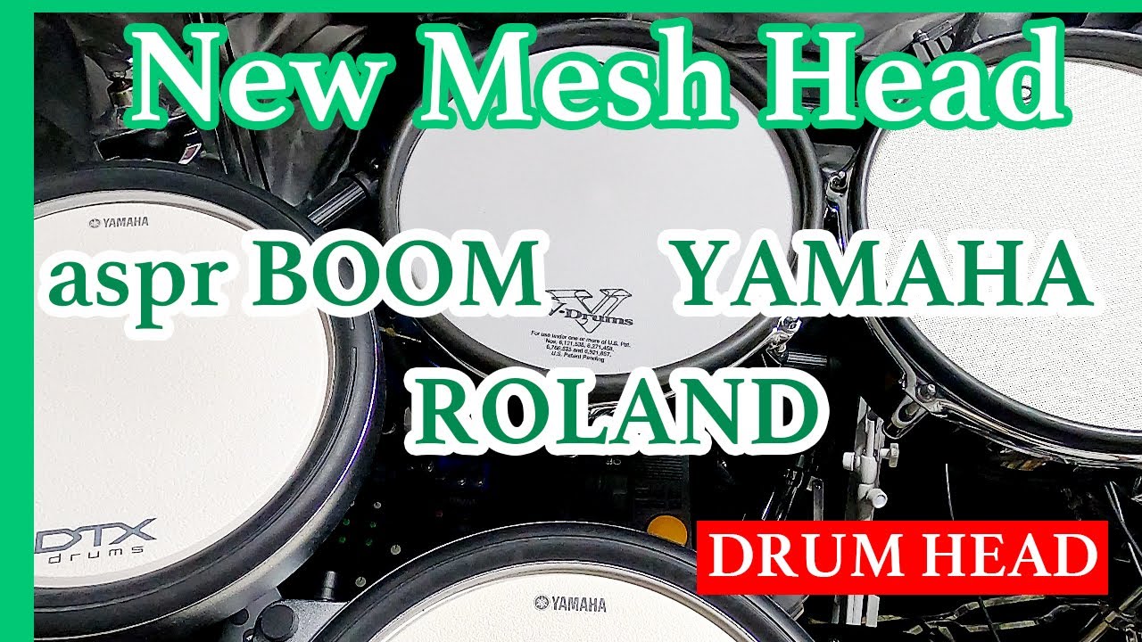各社電子ドラムパッド 打音ノイズ比較 | YAMAHA DTX | ROLAND V-Drums