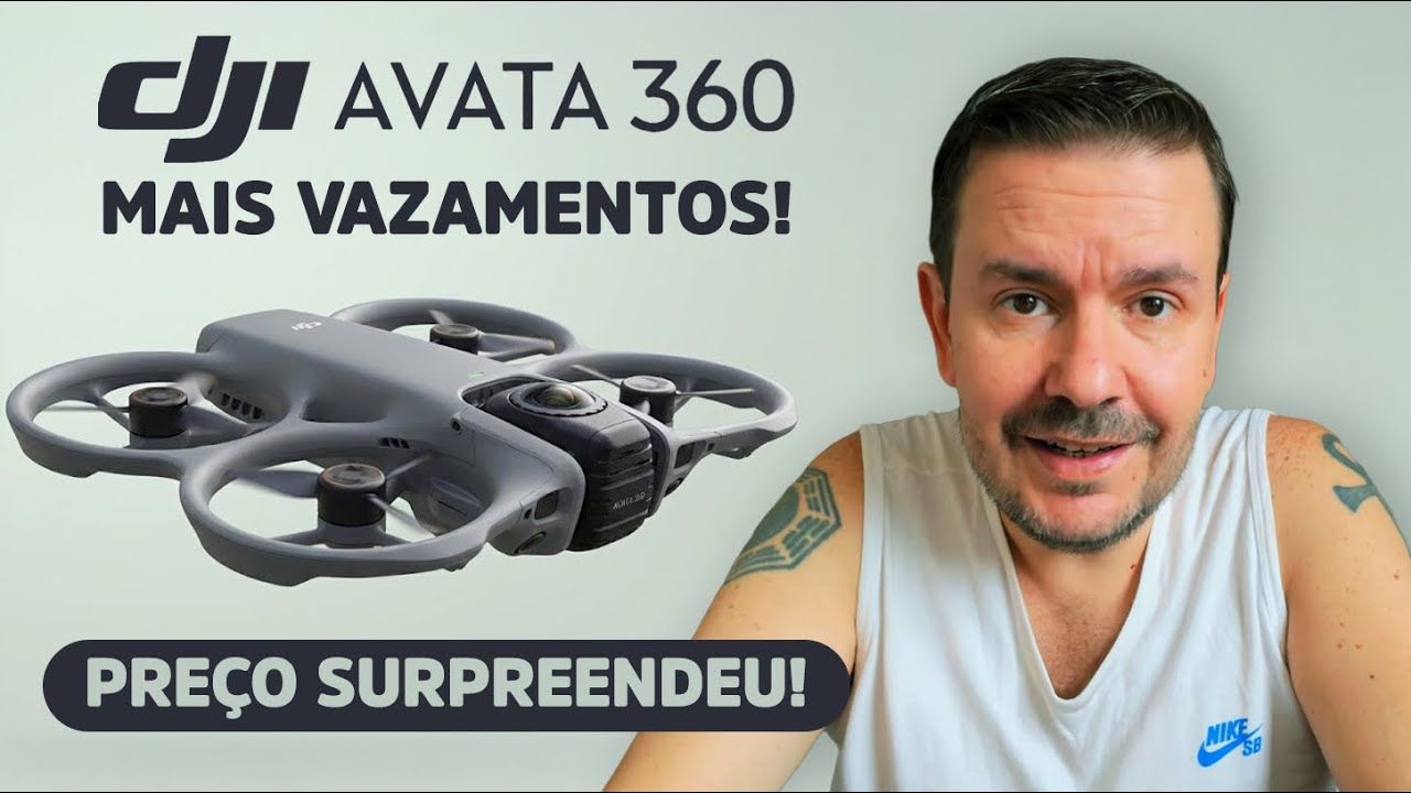 DJI Avata 360 VAZOU de Novo 😱 E o Preço Me Surpreendeu Muito! #dronebrasil #djiavata360
