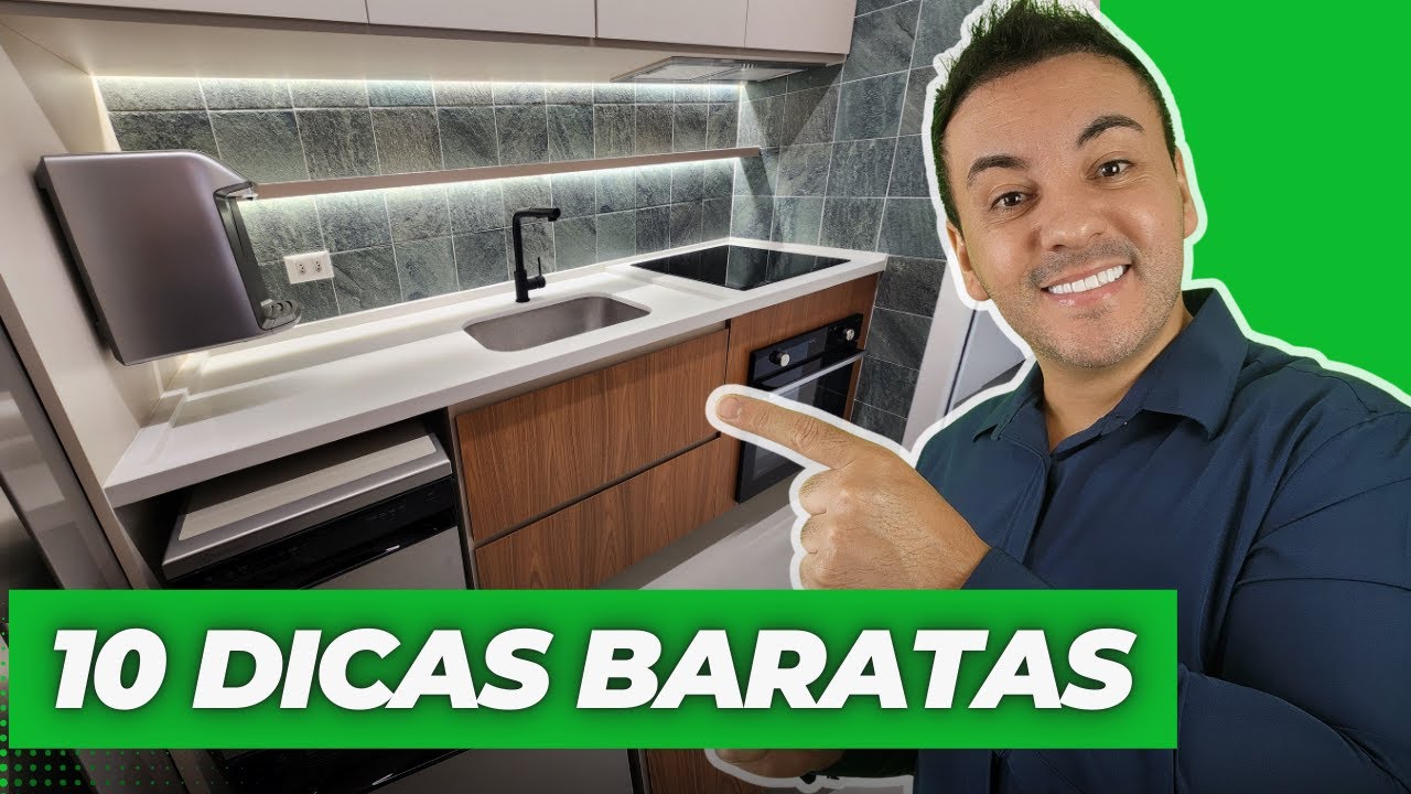 10 DICAS SIMPLES E ECONOMICAS PARA DECORAR A COZINHA GASTANDO O JUSTO