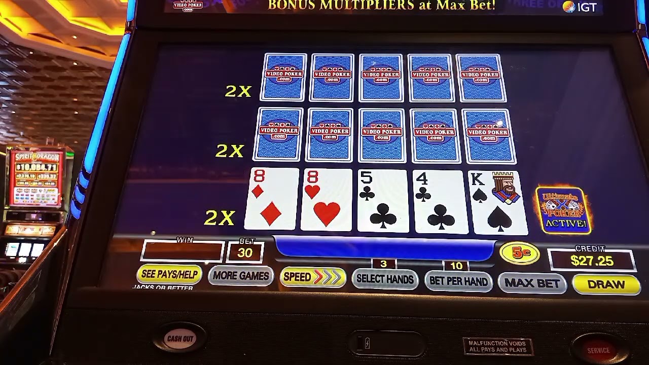 Dream card triple double bonus and jaks or better at the Rainbow Hotel and Casino in Wendover Nevada