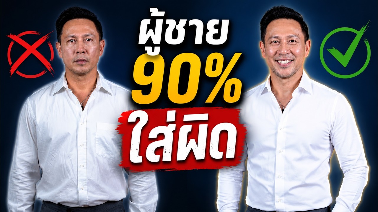 เสื้อเชิ้ตใส่ยังไง? ให้ดูแพง!! เนี้ยบ สมาร์ท และเท่ | Dress Shirt Fit Guide for Men