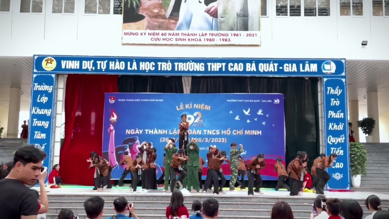 🔥 GĐTH 26/3 - 11A15 CAO BÁ QUÁT 🔥 NAM QUỐC SƠN HÀ - MÁU ĐỎ DA VÀNG |  NHẤT TRONG LÒNG NGƯỜI HÂM MỘ