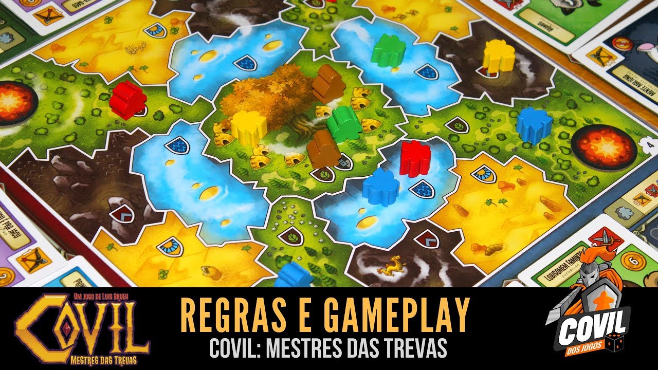 Covil dos Jogos - Regras e Gameplay Covil Mestres das Trevas