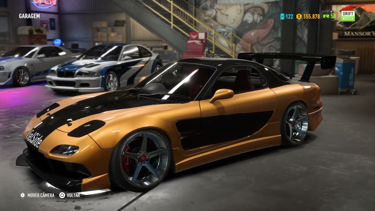 Fazendo o mazda (Rx7) do Han:NFS payback