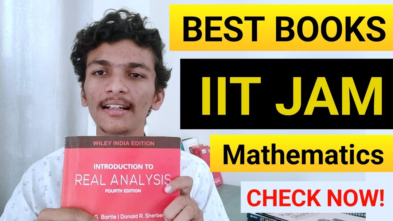 Books for IIT JAM Mathematics | IIT JAM Exam