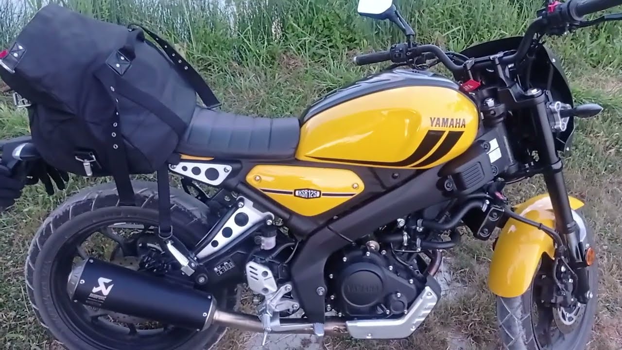 XSR 125 ACTE 3 : Bagagerie, plaque alu, et consommation