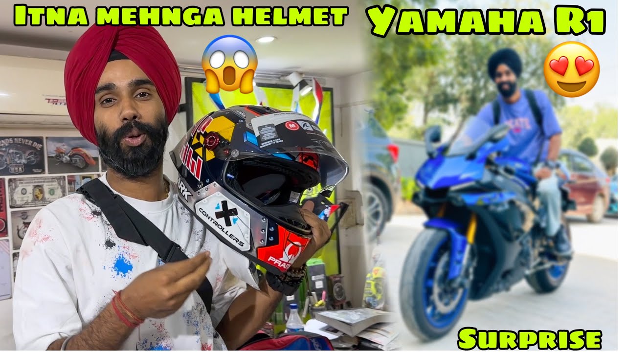 Пошёл покупать самый дорогой шлем на данный момент 😱 Купил Yamaha R1 вместе со мной 😍 Большой сюр...