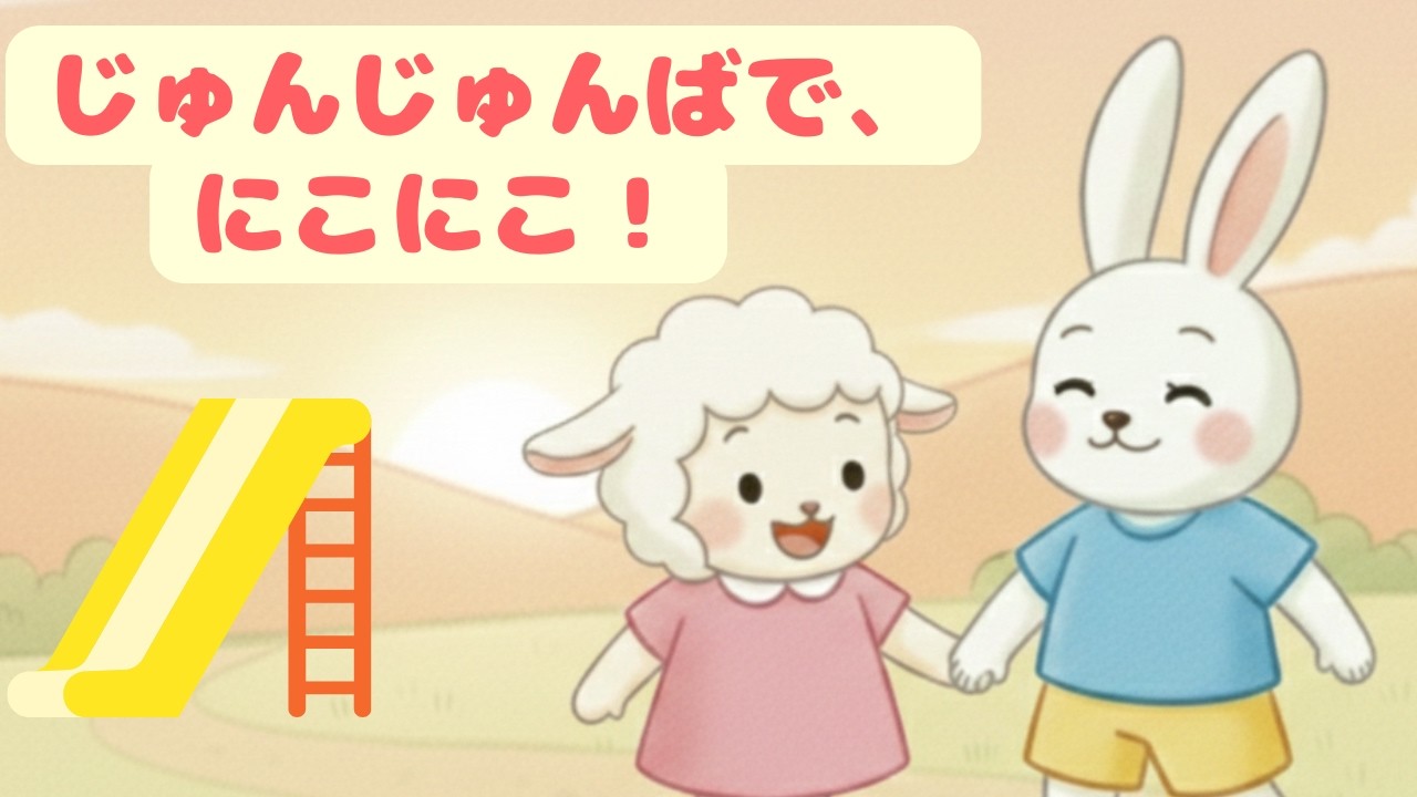 【絵本】じゅんじゅんばんで、にこにこ！【読み聞かせ】