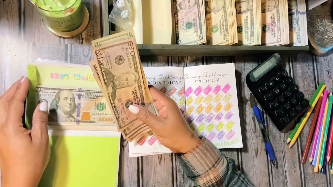 Completing my Mini Savings Challenge Book!