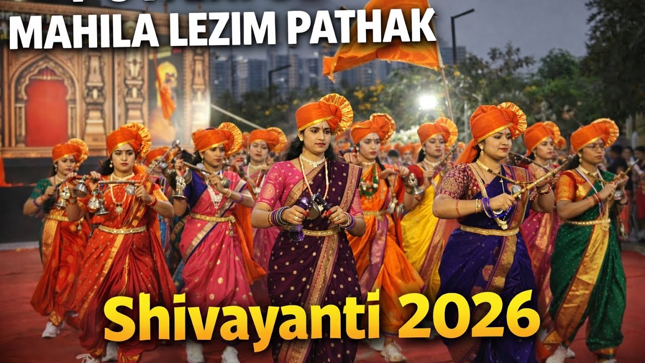 Shivjayanti 2026 Special | Powerful Mahila Lezim Pathak Performance | Shivaji Maharaj Jayanti