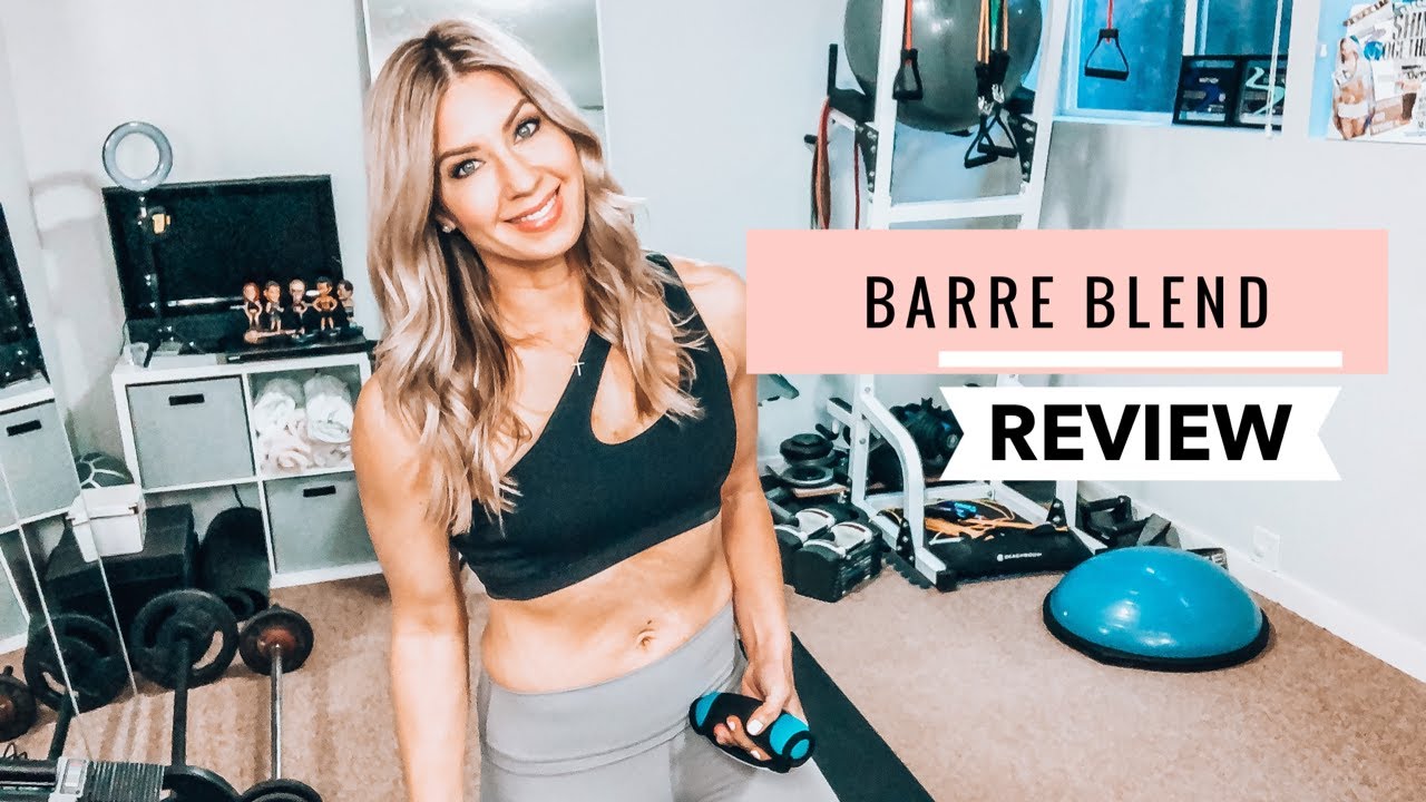 Barre Blend Review and Transformation - Barre 2020 Mom - At Home Workouts For Women