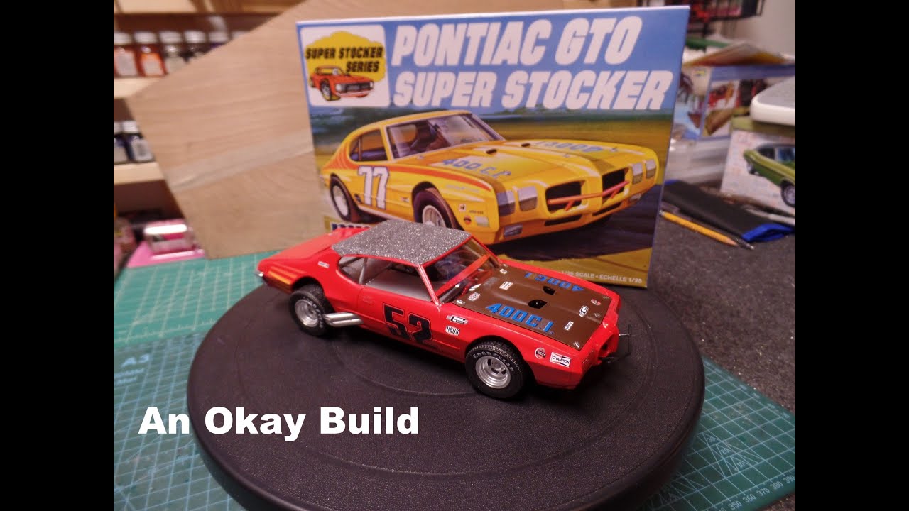 1970 Pontiac GTO MPC 1:25 Scale Model Car Kit Build