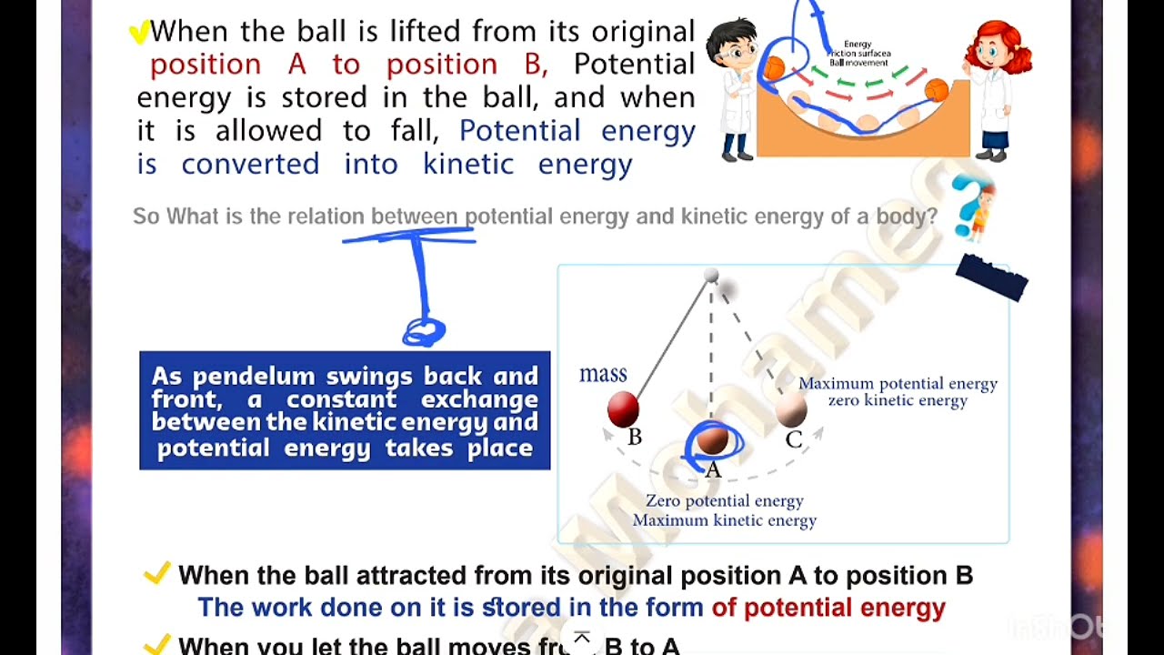 Science Prep 1 Unit 2 lesson 2 part 2 Mechanical energy  ساينس اولى اعدادى ترم تانى منهج جديد 