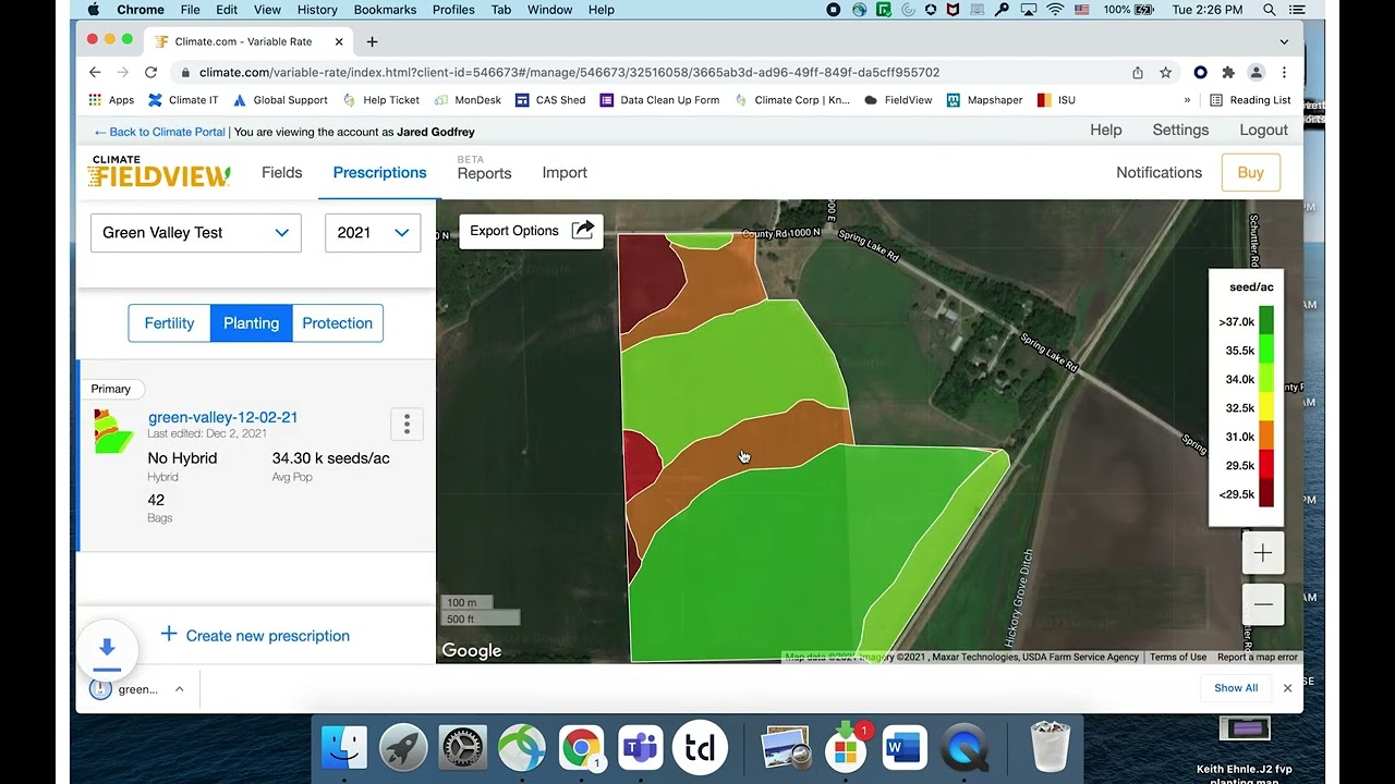 How to Export Scripts from FieldView™ to Precision Planting