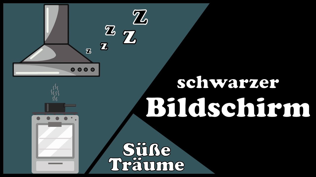 10 Stunden Black Screen Dunstabzugshauben Ger&auml;usch Einschlafhilfe f&uuml;r Babys & Kleinkinder