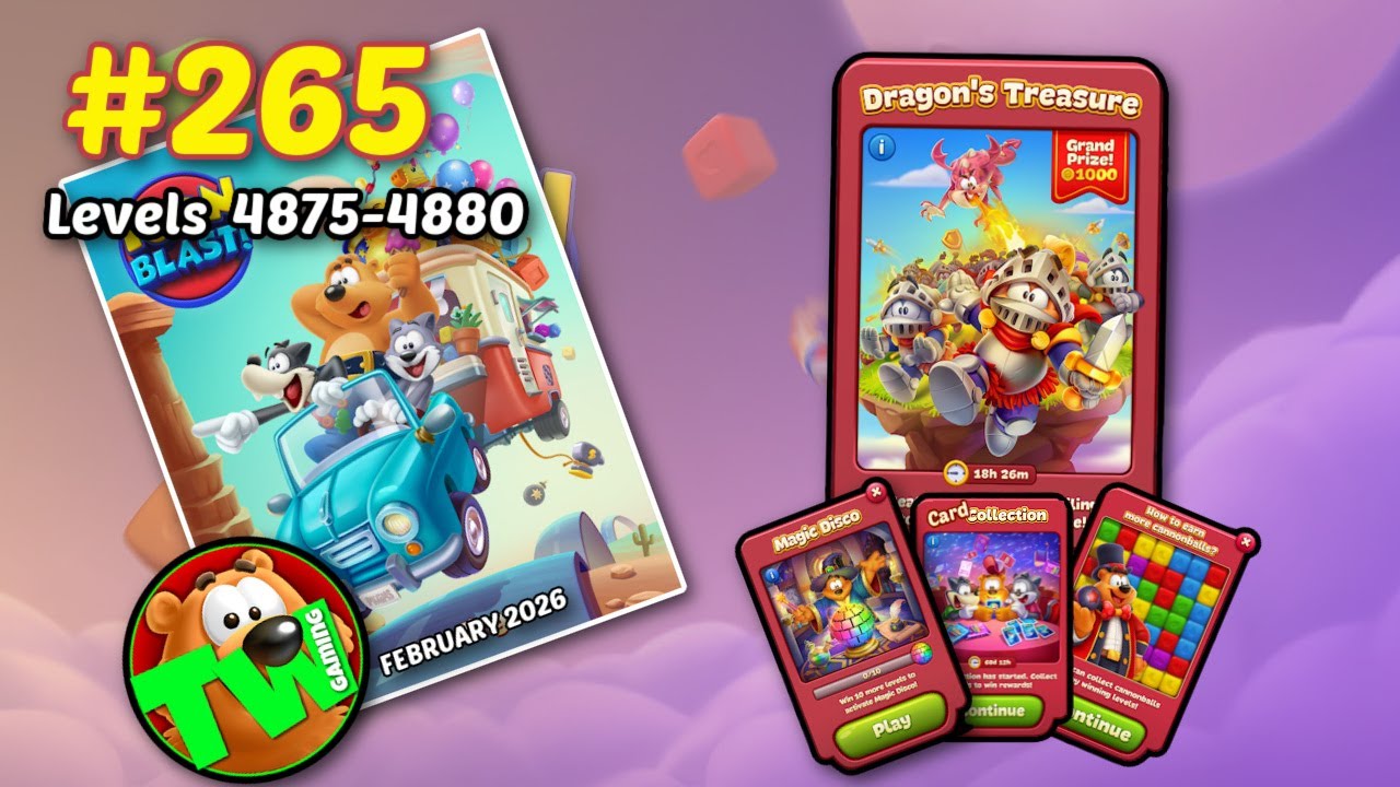 TOON BLAST! / EP265 / 4875-4880