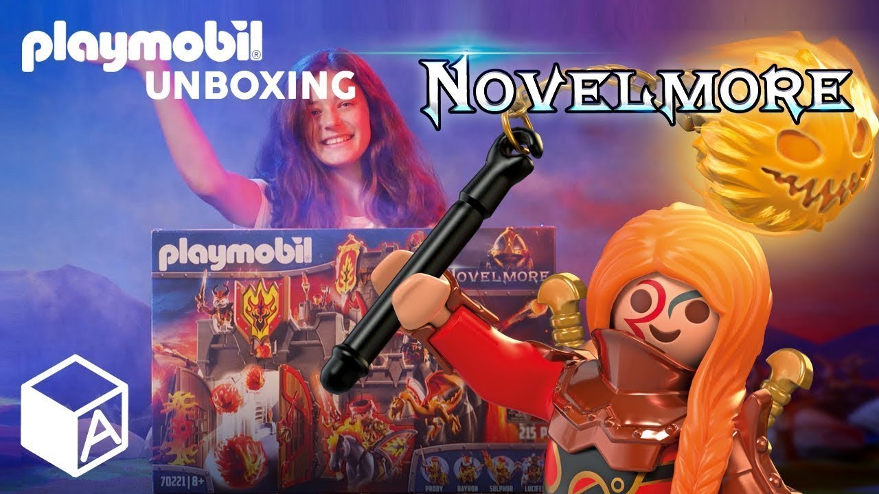 Unboxing Novelmore: A Fortaleza dos Bandidos de Burnham ⚔ PLAYMOBIL em Portugu&ecirc;s