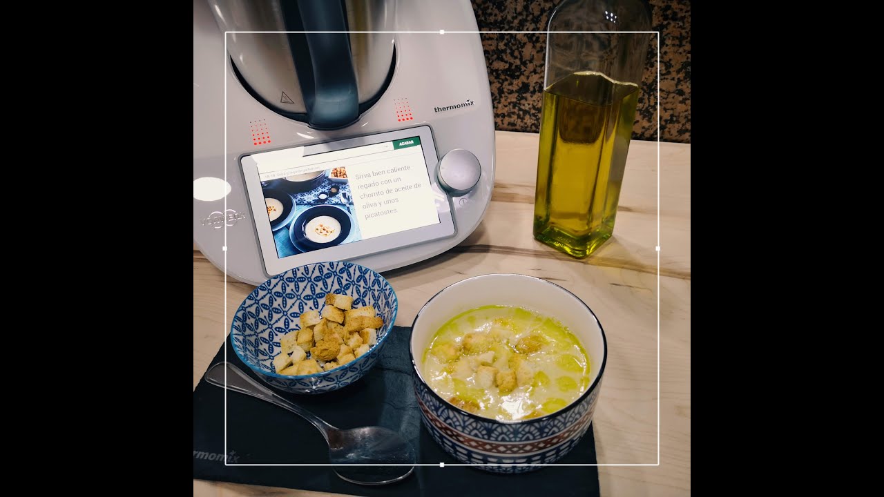 Sopa griega de garbanzos