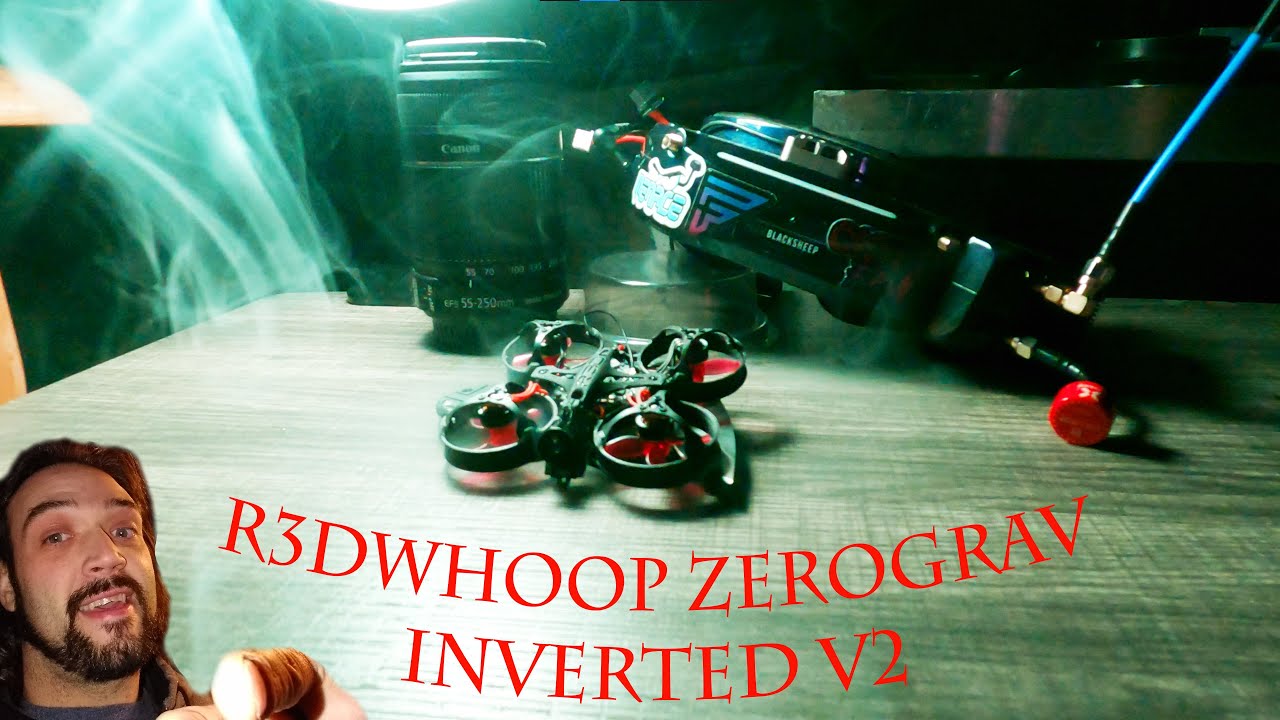 R3DShifters ZEROGRAV Inverted v2 & HappyModel Diamond F4 with NewBeeDrone 0802 18000kv Gold Motors