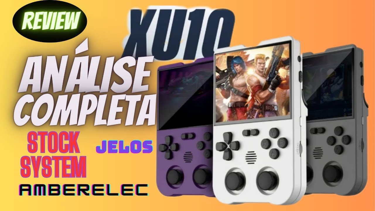 XU10 Análise Completa Vale a Pena? JELOS AmberElec Stock System Magic X