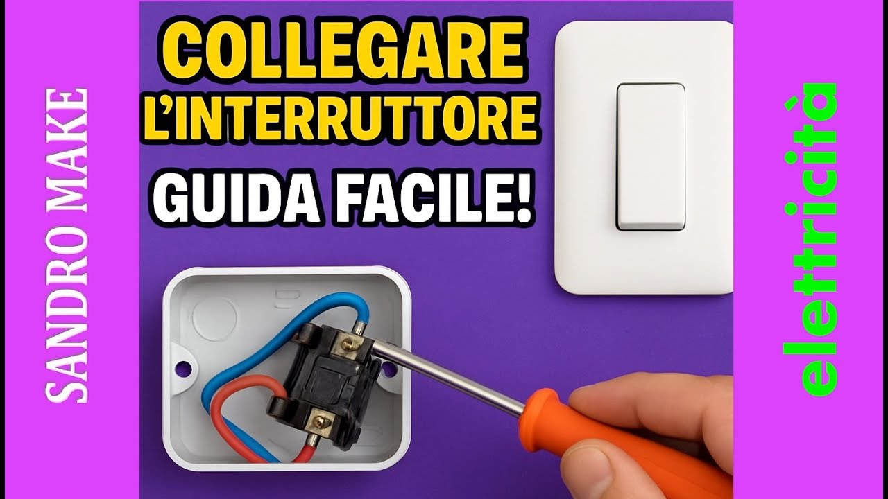 COLLEGARE INTERRUTTORE LUCE