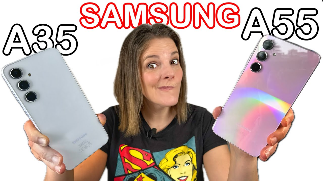 NO TE CONFUNDAS Samsung Galaxy A55 vs A35 | unboxing + review
