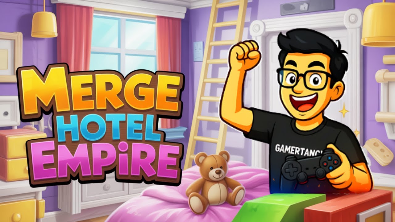 Merge Hotel Empire 🏨 Design, Decorate and Unlock New Hotel Spaces | Gamertancy