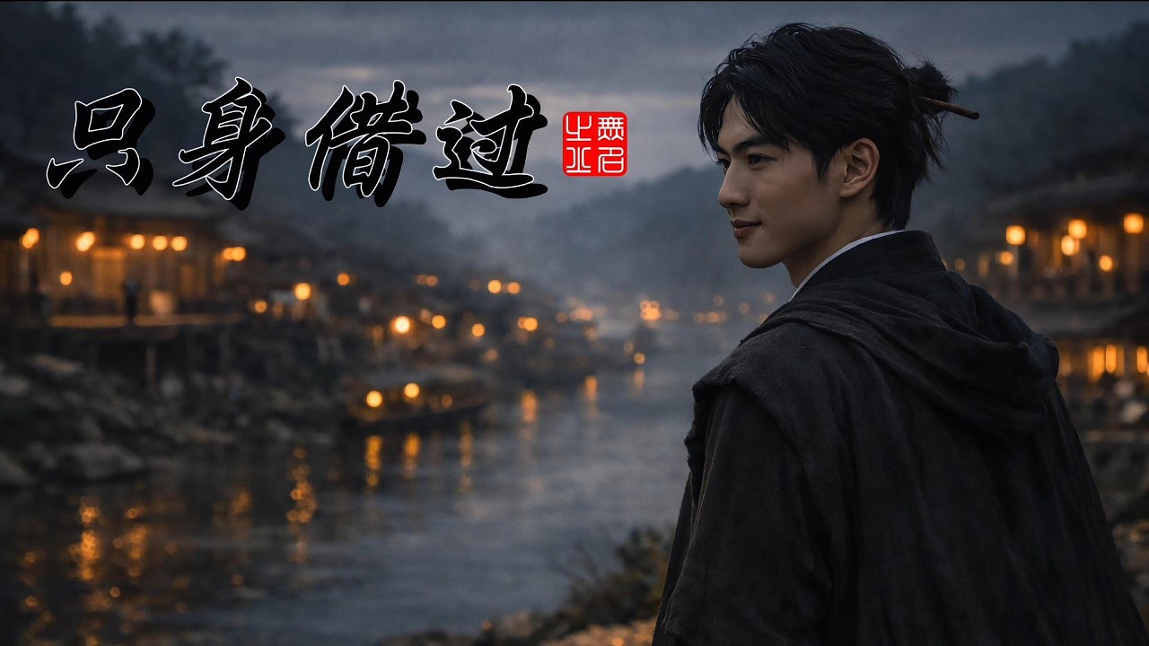 【古风原创】｜《只身借过》｜借这人间景色，稍微坐一坐 | 无名之火 Wuming Flame ｜Offcial Audio