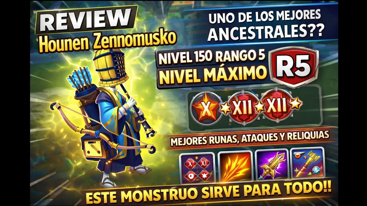 REVIEW Hounen Zennomusuko Nivel 150 / R5 NIVEL MÁXIMO… ¡Este Monstruo Sirve Para Todo! 