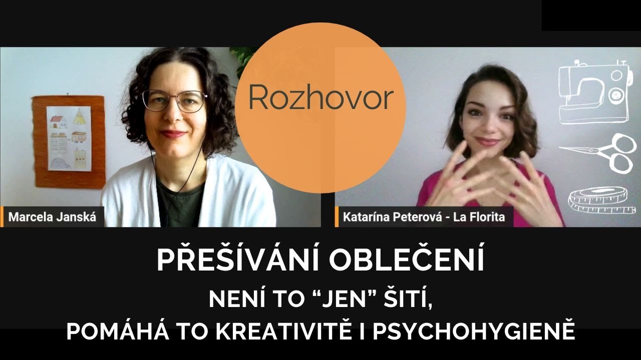 #33 Mnoho žen si chce jen mentálně oddychnout | o přešívání oblečení | Katarína Peterová La Florita
