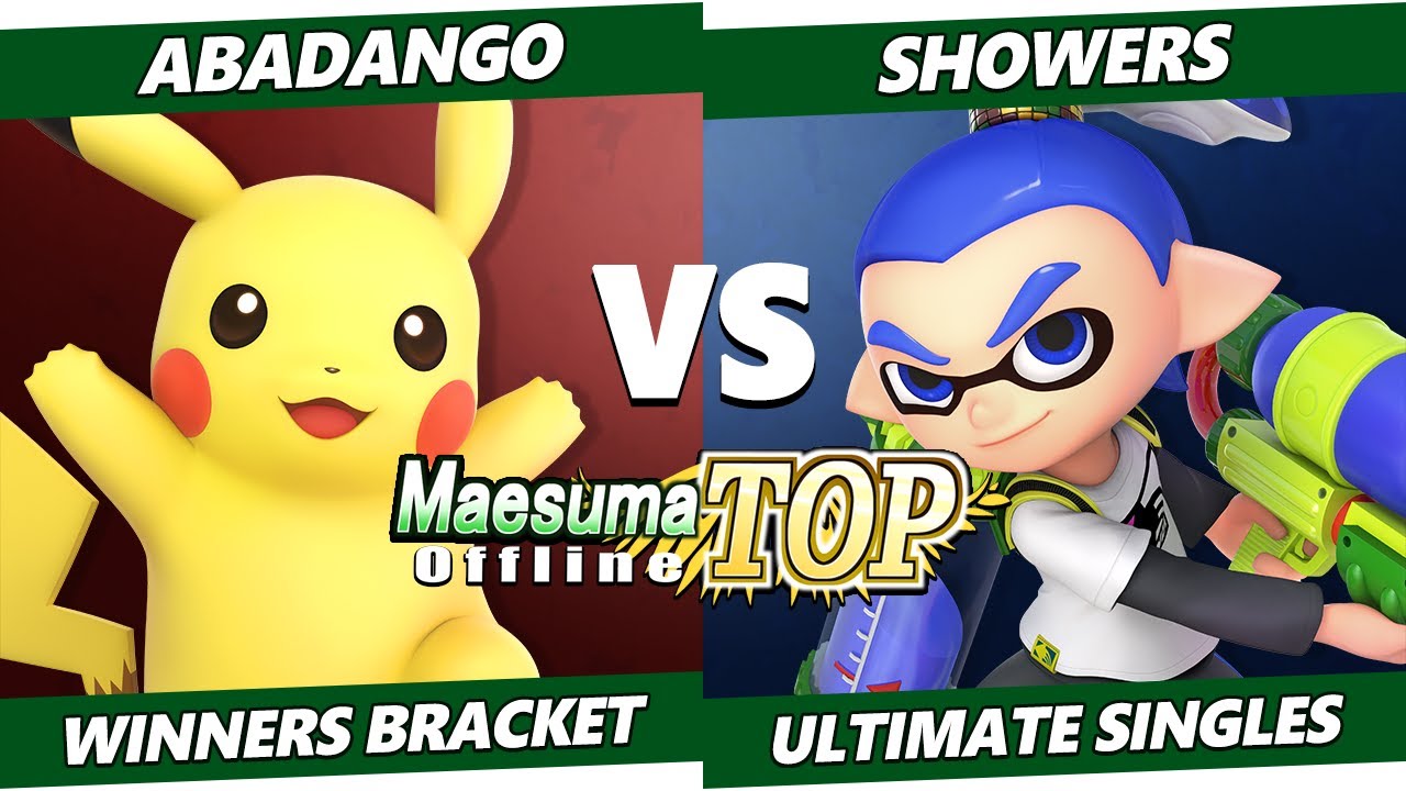 MaesumaTOP#7 - Abadango (Pikachu) Vs. Showers (Inkling) SSBU Ultimate Tournament