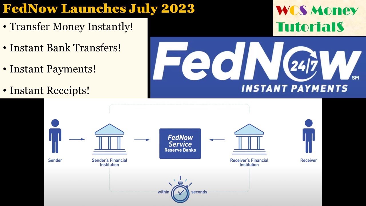 FedNow запускается в июле 2023 года: мгновенные платежи, мгновенные переводы средств!