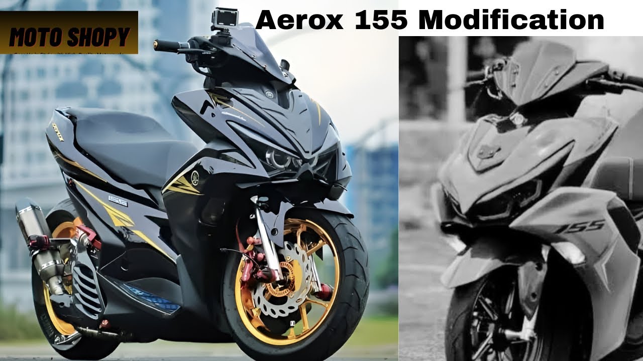 yamaha aerox 155 full modified | yamaha aerox 155 Modification | #viralvideo  #aeroxmodification