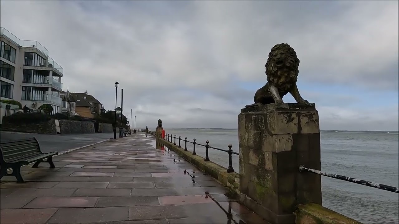 Virtual Walk - Cowes Esplanade - Isle Of Wight - February 2025 | kittikoko