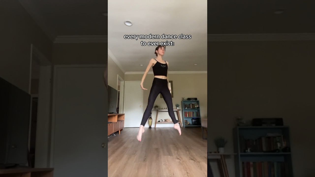 Modern Dance Classes Be Like #dancer #biancascaglione #shorts #ballet