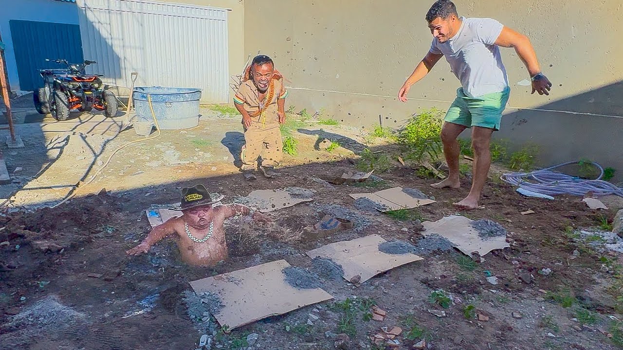 PILILIU SE LASCOU NA COMPETIÇÃO COM CHAGUINHA E CAIU NO BURACO 🤣| PILILIU DA RESENHA