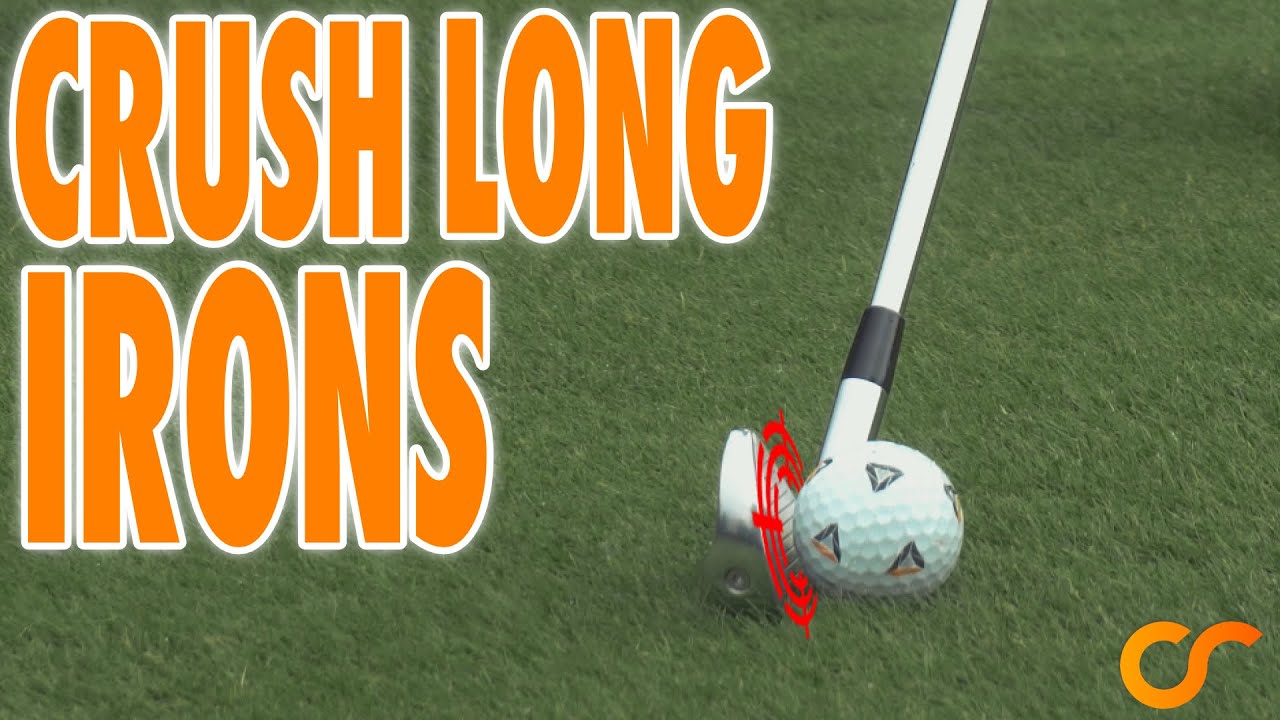 HOW TO CRUSH YOUR LONG IRONS + IRON V HYBRID TEST