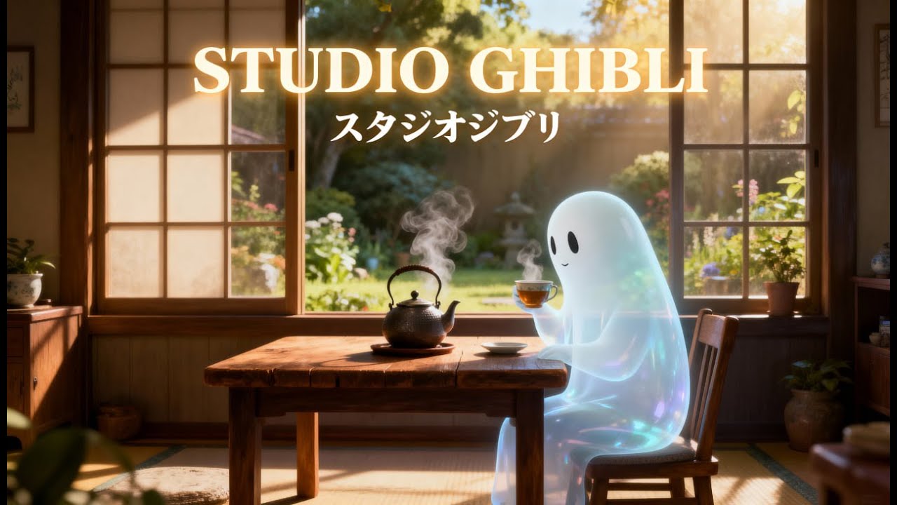Ghibli Music Box | Piano & Strings | Soothing Instrumental Songs