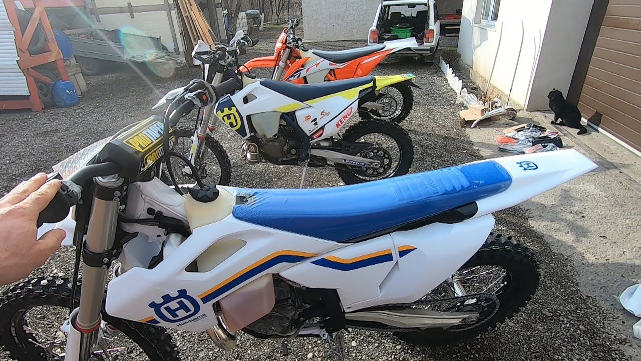 Husqvarna TX300 tbi 2023 кросс-кантри - обзор новинки, сравнение с TE300i и EXC300tpi.