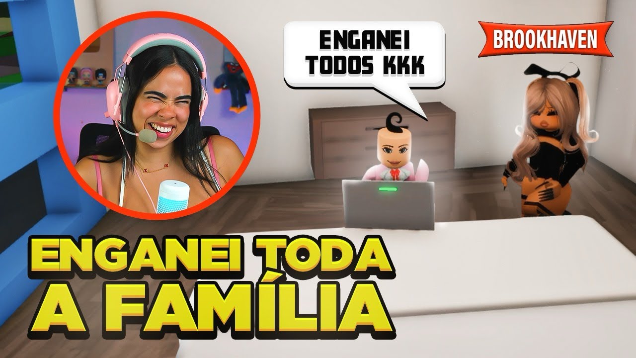 PEDI PARA SER ADOTADA E PEGUEI O COFRE DA MINHA FAMÍLIA EM BROOKHAVEN