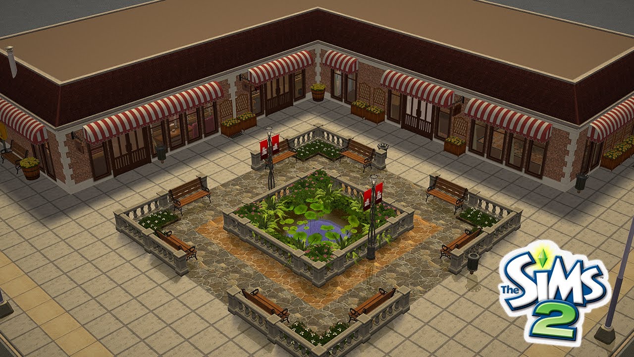 Renovating The Sims 2 // A Throwback with Solana Towne Center