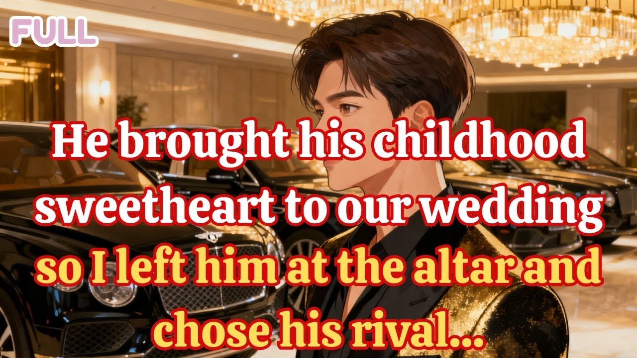 He brought his childhood sweetheart to our wedding, so I left him at the altar and chose his rival
