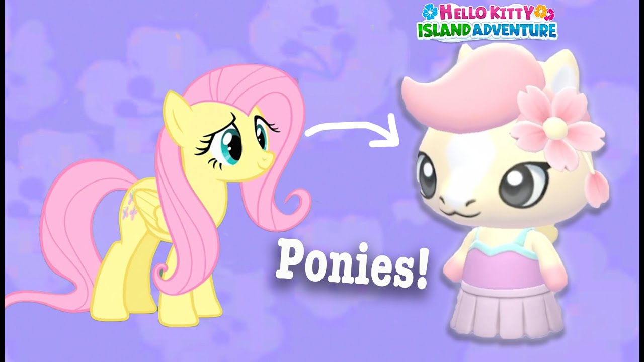 I made MLP Characters in Hello Kitty Island Adventure - New Pony Avatars!