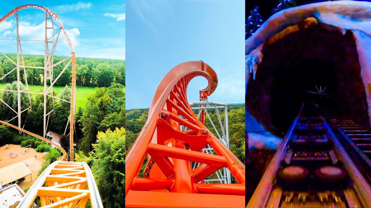 Every Roller Coaster at Plopsaland Deutschland (Holiday Park)