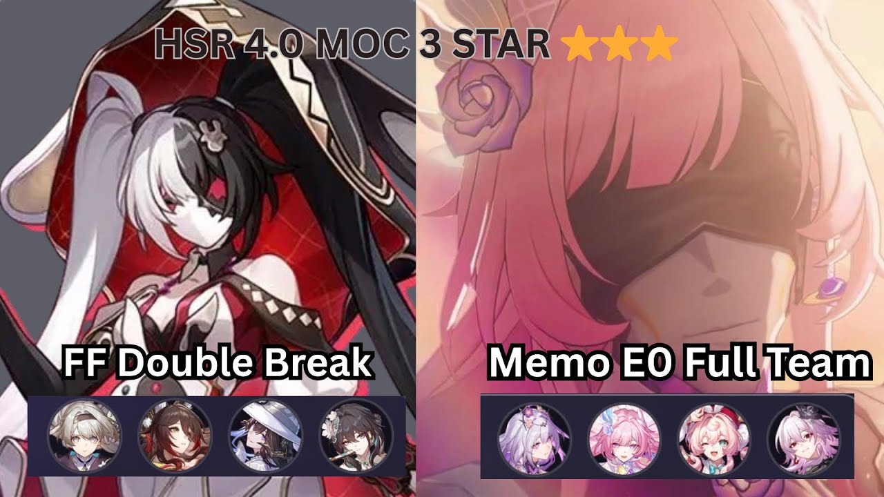 HSR 4.0 MOC 3 Star ⭐️⭐️⭐️ #honkaistarrail 