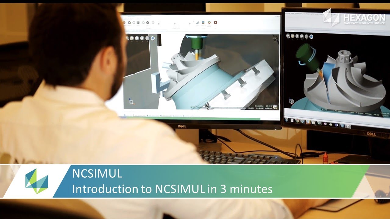 Introduction to NCSIMUL G-code Verification Software in 3 minutes.
