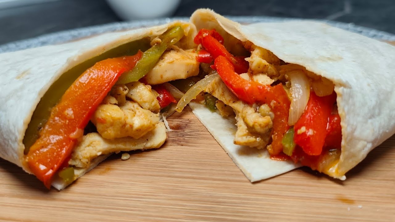 Chicken Fajita in Padella |  Easy Super Tasty🌮🔥